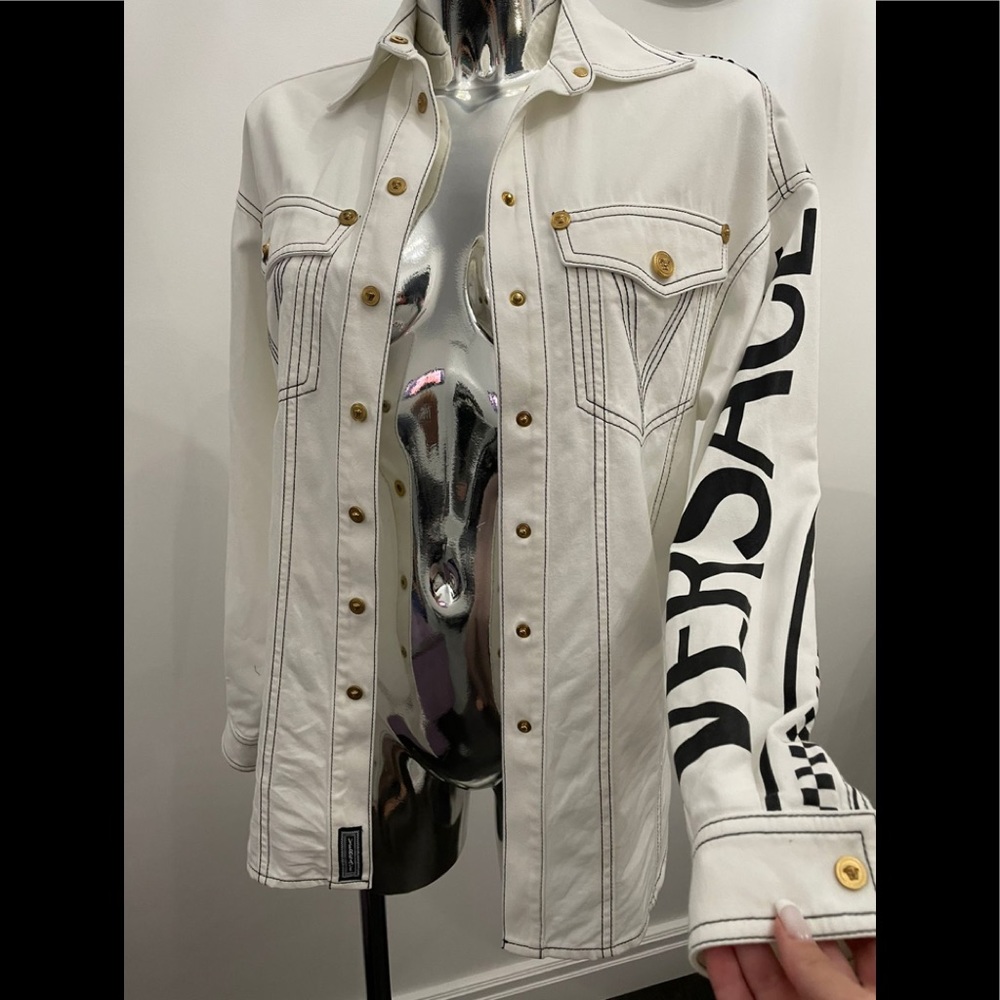 Versace set jacket and shorts